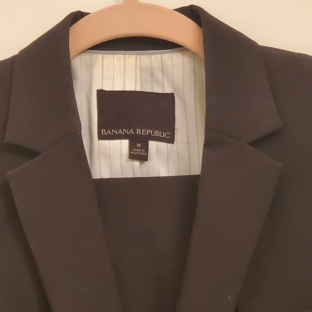 Banana Republic Black Pantsuit